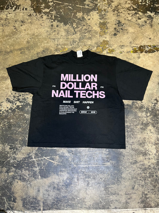 Million Dollar Nail Techs (Pink)